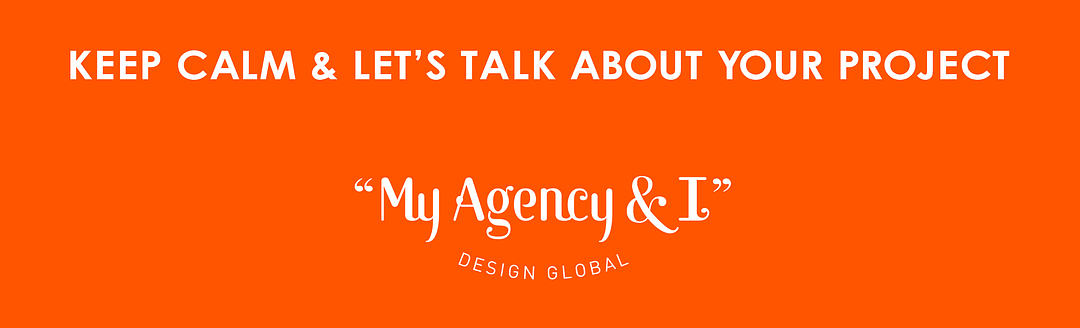 MY AGENCY AND I cover